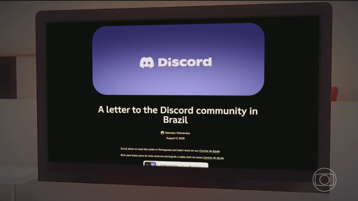 Discord vídeos ao vivo: Discord remove aplicativos que burlavam suspensão de vídeos no Brasil